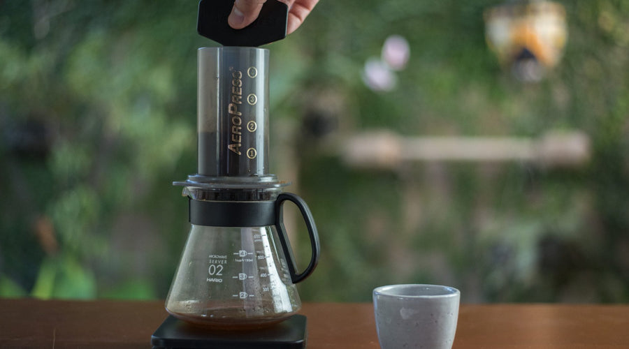 Variables en la preparación con Aeropress