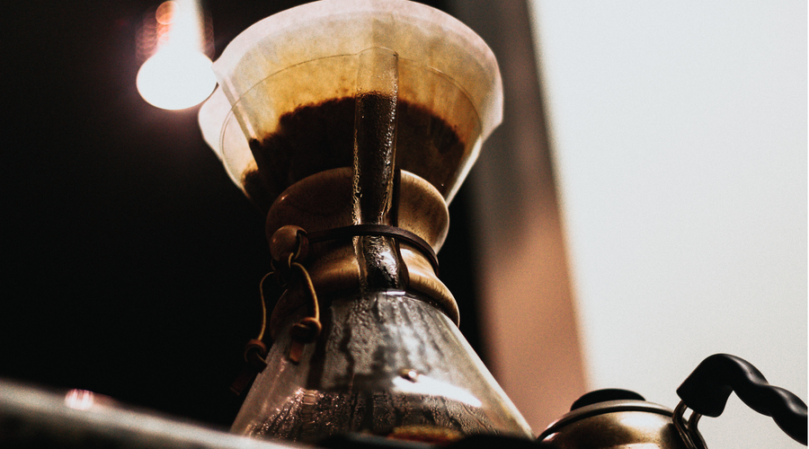 Llegar y preparar café en casa