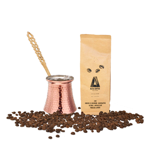 Cafetera Turca de cobre + Café de Especialidad